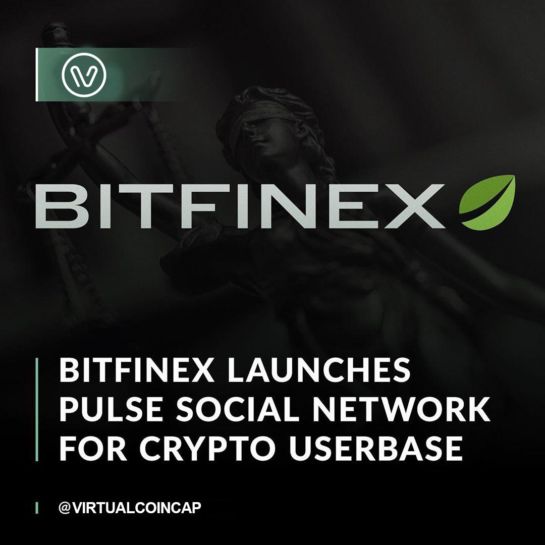 Cryptocurrency exchange Bitfinex has launched a social networking platform called "Pulse" for its users.