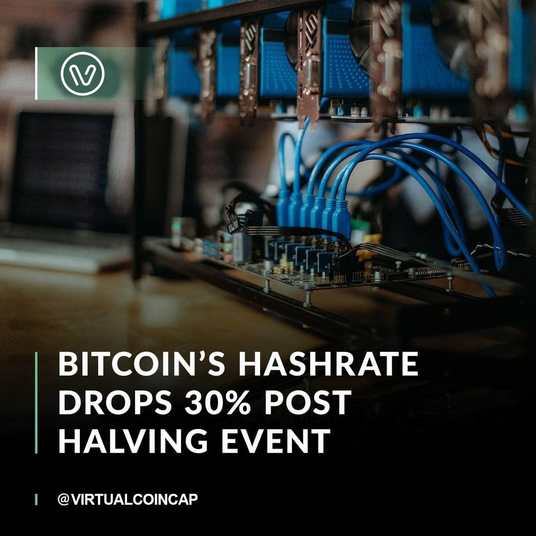A 30% drop in hashrate was predicted by industry insiders
