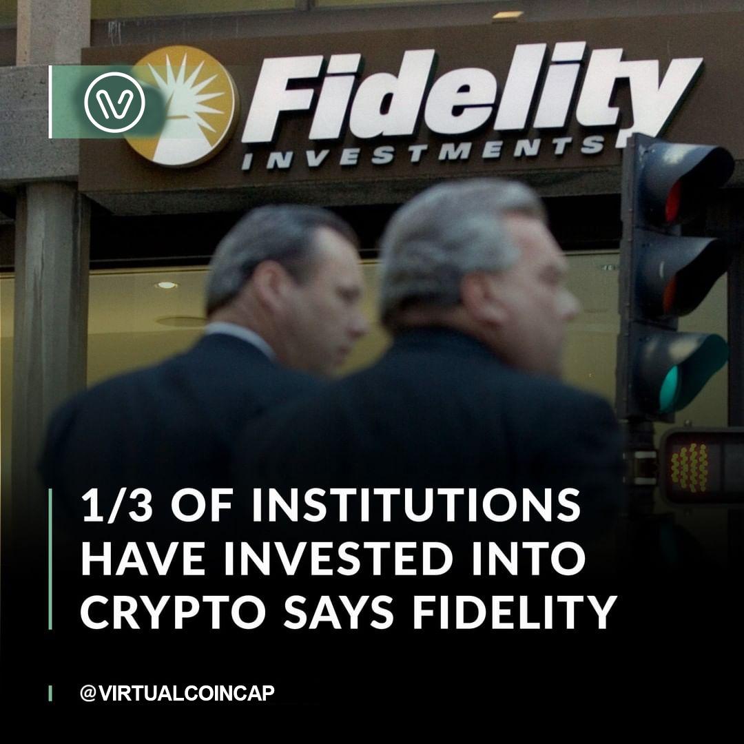 A survey published by Fidelity has found that more than one-third of institutional investors globally are exposed to crypto assets.