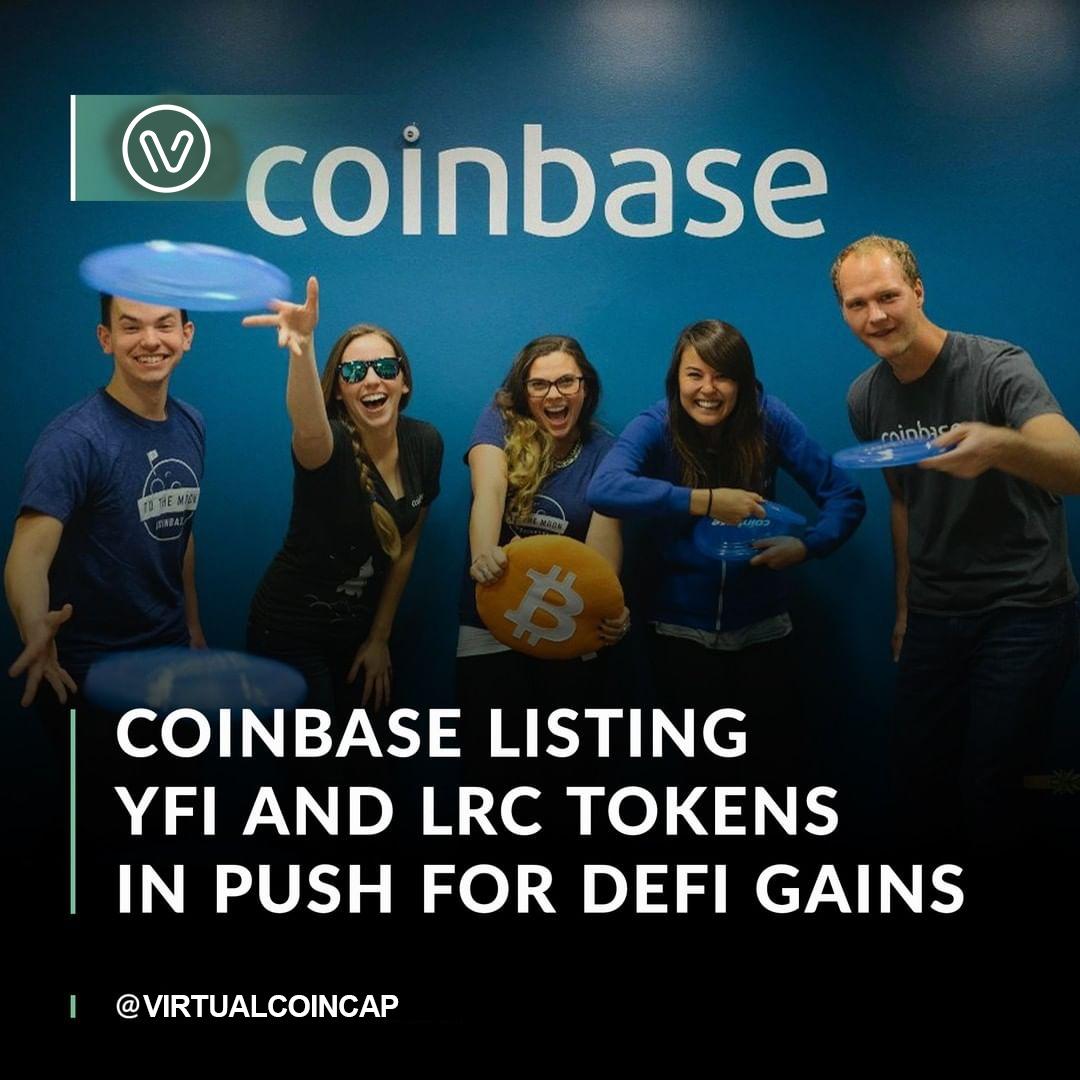 San Francisco-based crypto exchange Coinbase announced today that it would now support Loopring (LRC) and yearn.finance (YFI) at Coinbase.com and in the Coinbase Android and iOS apps. LRC and YFI were made available in all Coinbase-supported regions