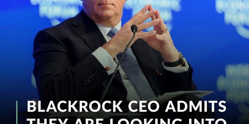 Blackrock CEO Larry Fink says Bitcoin (BTC) is on his company’s radar following the cryptocurrency’s rapid appreciation over the past few months.