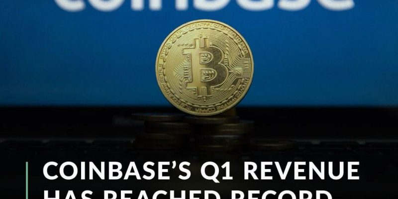Coinbase has announced impressive first-quarter results one week before the exchange’s direct listing on Nasdaq