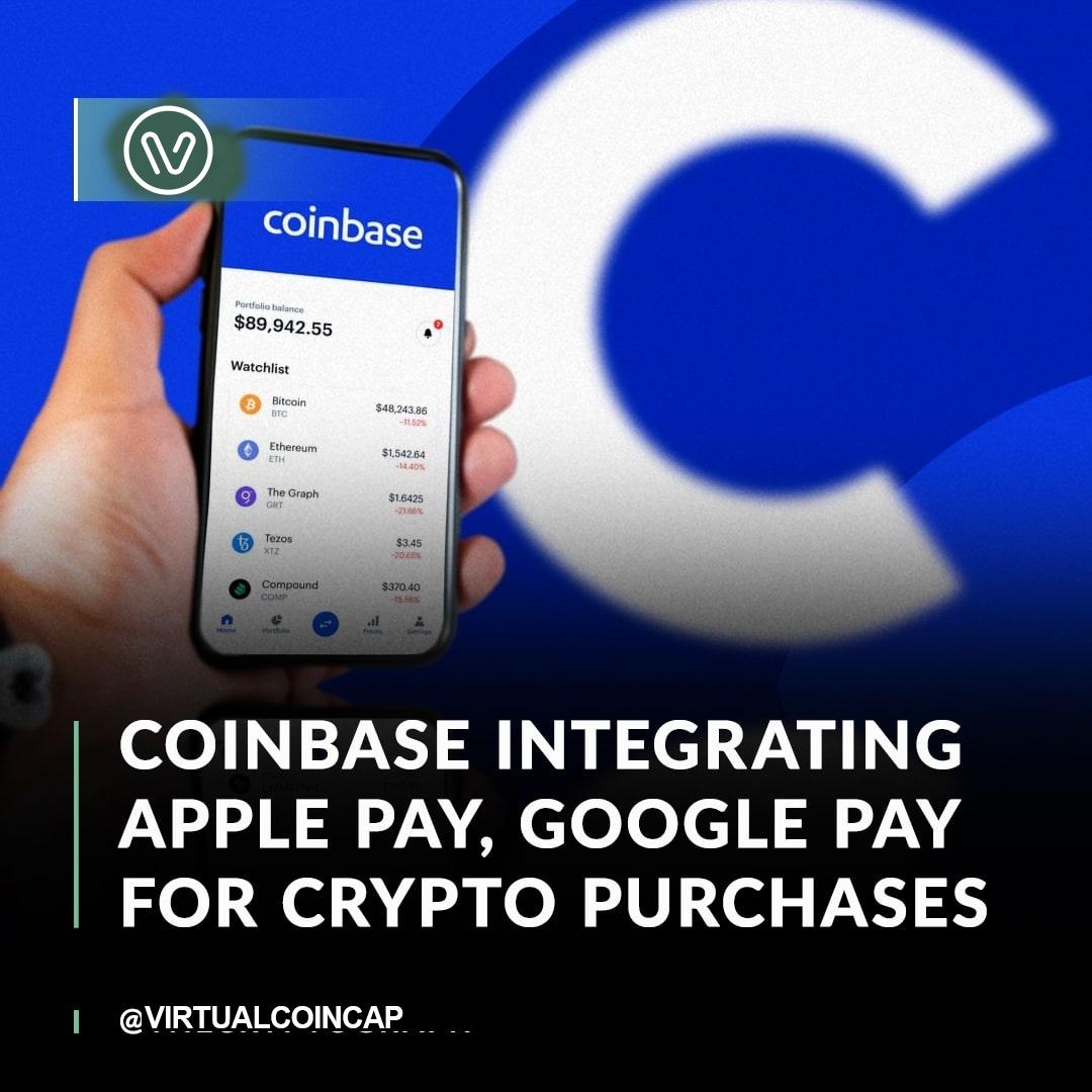 Compound Coinbase Integrating Apple Pay, Google Pay For ...