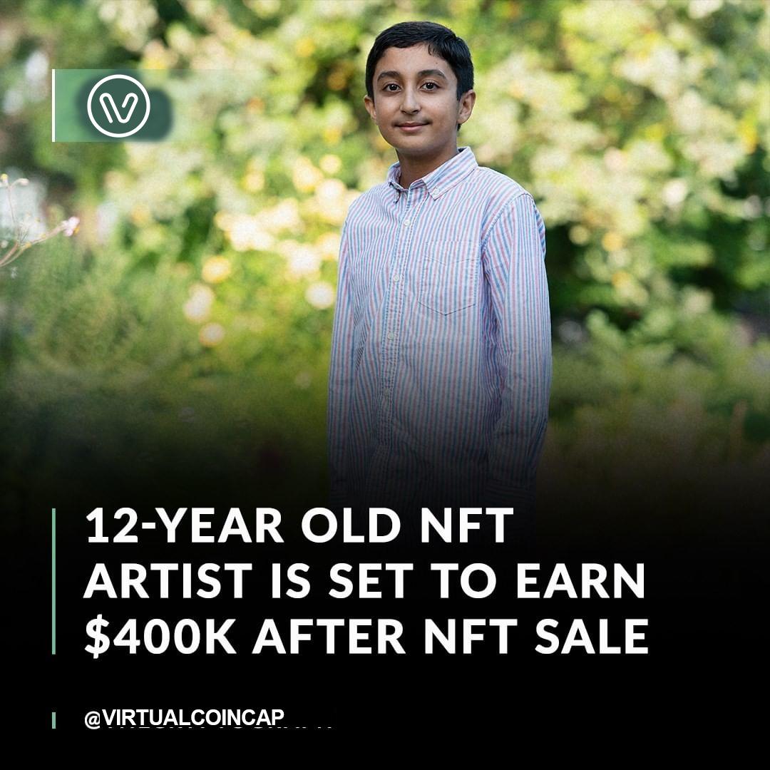 12-year Old Nft Artist Is Set To Earn $400k After Nft Sale ...