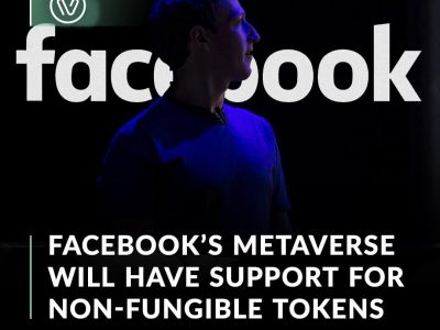 Facebook said Thursday the company’s metaverse will support non-fungible tokens (NFT) in a possible boost to the Ethereum protocol