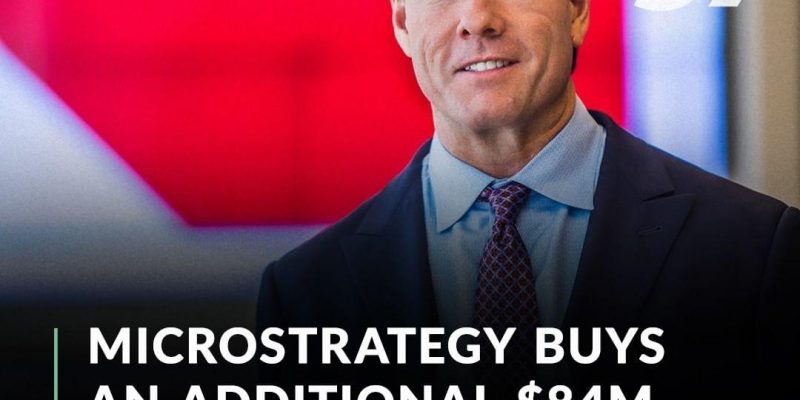 Business intelligence firm MicroStrategy bought another 1