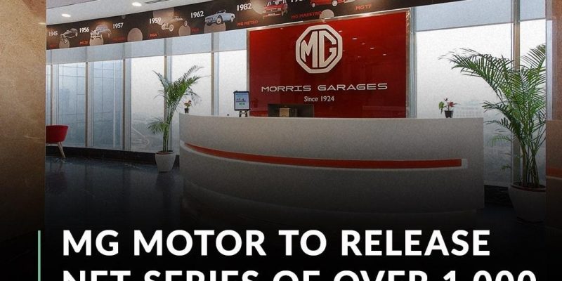 MG Motor has announced the release of its series of non-fungible tokens (NFTs) in India. With this