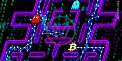 The prototype software allows players to earn Bitcoin by playing retro games.