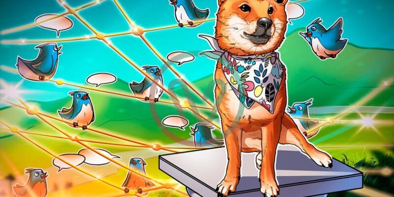 Dogecoin surged more than 20% in about an hour after Twitter changed its icon to a picture of the memecoin’s Shiba Inu.