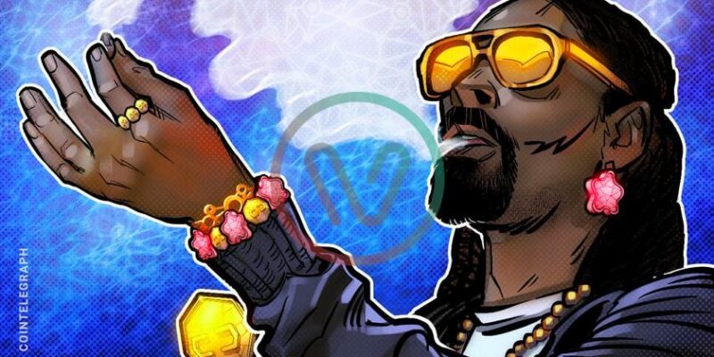 The NFT will give holders access to behind-the-scenes content uploaded by Snoop Dogg while on tour.