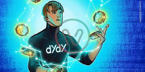 The dYdX market recorded a trading volume of $757 million