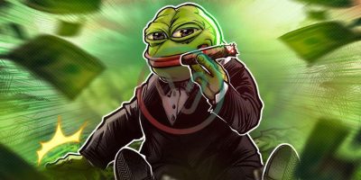 Pepe’s price has risen nearly 400% in the past week